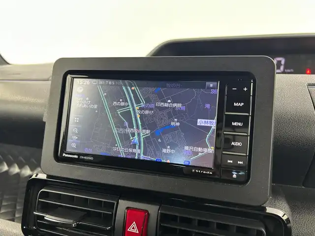 ダイハツ タント カスタム X スタイルセレクション 千葉県 2022(令4)年 3.4万km ブラックマイカメタリック 社外7インチメモリーナビ/・Bluetooth/・フルセグＴＶ/・CD/バックカメラ　/前後ドライブレコーダー　/コーナーセンサー　/アイドリングストップ　/両側電動スライドドア　/ハーフレザー　/シートヒーター　/純正１４インチＡＷ/スマートアシスト/・衝突回避支援ブレーキ機能/・衝突警報機能/・ブレーキ制御付誤発進抑制機能/・車線逸脱警報機能/・車線逸脱抑制制御機能/・路側逸脱警報機能/・ふらつき警報/・先行車発進お知らせ機能/・標識認識機能（進入禁止／最高速度／一時停止）/・アダプティブドライビングビーム/・コーナーセンサー