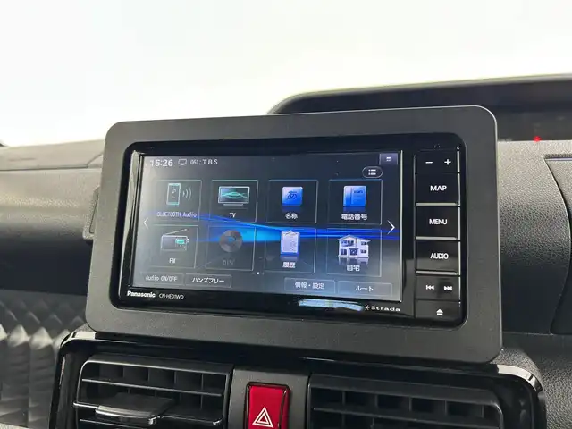 ダイハツ タント カスタム X スタイルセレクション 千葉県 2022(令4)年 3.4万km ブラックマイカメタリック 社外7インチメモリーナビ/・Bluetooth/・フルセグＴＶ/・CD/バックカメラ　/前後ドライブレコーダー　/コーナーセンサー　/アイドリングストップ　/両側電動スライドドア　/ハーフレザー　/シートヒーター　/純正１４インチＡＷ/スマートアシスト/・衝突回避支援ブレーキ機能/・衝突警報機能/・ブレーキ制御付誤発進抑制機能/・車線逸脱警報機能/・車線逸脱抑制制御機能/・路側逸脱警報機能/・ふらつき警報/・先行車発進お知らせ機能/・標識認識機能（進入禁止／最高速度／一時停止）/・アダプティブドライビングビーム/・コーナーセンサー