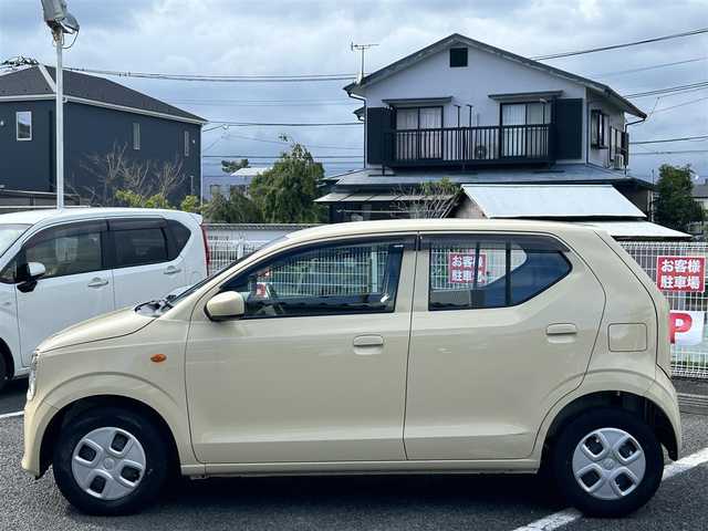 スズキ アルト L 静岡県 2021(令3)年 0.8万km アイボリー ユーザー買取車両/ベンチシート/シートヒーター/衝突被害軽減ンシステム/純性フロアマット/リモコンキー/スペアキー×1/アイドリングストップ/保証書/取扱説明書