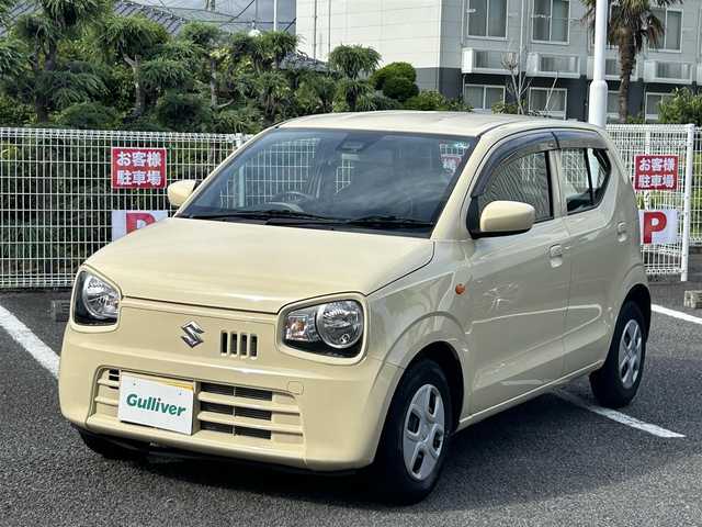スズキ アルト L 静岡県 2021(令3)年 0.8万km アイボリー ユーザー買取車両/ベンチシート/シートヒーター/衝突被害軽減ンシステム/純性フロアマット/リモコンキー/スペアキー×1/アイドリングストップ/保証書/取扱説明書