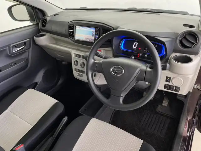 ダイハツ ミラ イース X リミテッド SAⅢ 茨城県 2020(令2)年 1.9万km プラムブラウンクリスタルマイカ 純正ナビ/（CD/DVD/BT/ワンセグ）/衝突被害軽減ブレーキ/レーンキープアシスト/オートライト/オートマチックハイビーム/コーナーセンサ―/バックカメラ/リモコンキー