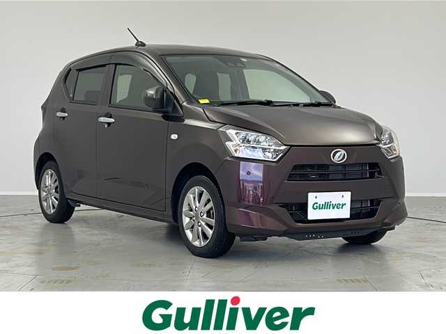 ダイハツ ミラ イース X リミテッド SAⅢ 茨城県 2020(令2)年 1.9万km プラムブラウンクリスタルマイカ 純正ナビ/（CD/DVD/BT/ワンセグ）/衝突被害軽減ブレーキ/レーンキープアシスト/オートライト/オートマチックハイビーム/コーナーセンサ―/バックカメラ/リモコンキー