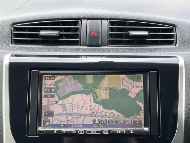 日産 デイズ ハイウェイスターG ターボ 岐阜県 2014(平26)年 6万km ホワイトパール ４WD/純正ナビ(AM/FM/TV/CD/DVD)/全周囲カメラ/シートヒーター/オートライト/スマートキー/純正フロアマット/保証書/取扱説明書/スペアキー