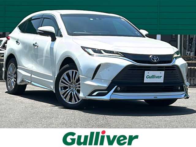 トヨタ ハリアー Z レザーパッケージ 茨城県 2020(令2)年 3.4万km ホワイトパールクリスタルシャイン モデリスタエアロ/純正メーカーオプション12.3インチナビ/Bluetooth/フルセグTV/バックカメラ/ヘッドアップディスプレイ/トヨタセーフティセンス/・プリクラッシュセーフティ/・レーントレーシングアシスト/・レーダークルーズコントロール/・ロードサインアシスト/・先行車発進アラーム/・ブラインドスポットモニター/・先行車発進アラーム/ビルトインETC2.0/パワーバックドア/レザーシート/シートヒーター/エアシート/ステアリングヒーター/純正19インチAW/オートライト/LEDヘッドライト