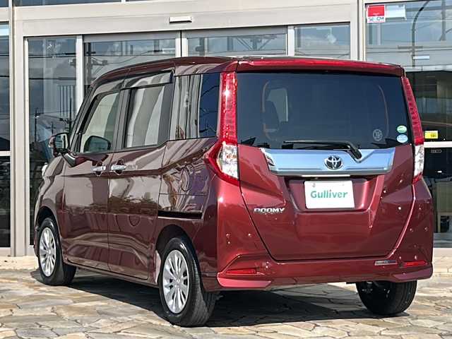 トヨタ ルーミー G コージーエディション 静岡県 2019(平31)年 2.5万km ファイアークォーツレッドM ワンオーナー/安全機能/・衝突軽減ブレーキ/・レーンキープアシスト/・コーナーセンサー/純正ナビ/・フルセグTV/・CD/DVD/Bluetooth/MSV/ラジオ/主要装備/・バックカメラ/・両側パワースライドドア/・ドライブレコーダー/・シートヒーター/・オートライト/・オートハイビーム/・クルーズコントロール/・ステアリングスイッチ/・アイドリングストップ/・プッシュスタート/・スマートキー