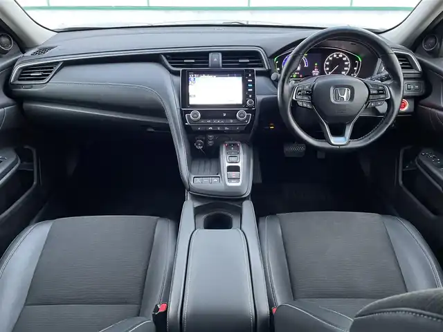 ホンダ インサイト EX 山梨県 2019(平31)年 3.5万km コスミックブルーメタリック 純正メモリナビ/純正CD/Bluetooth接続/フルセグTV/バックカメラ/ETC2.0/前後ドライブレコーダー/前席パワーシート/前席シートヒーター/ハーフレザー調シート/アダプティブクルーズコントロール/スペアキー1本/取扱説明書/保証書
