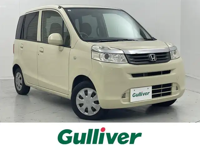 ホンダ ライフ G 茨城県 2011(平23)年 7.6万km バニラクレム バックカメラ/CDチェンジャー/ABS/盗難防止装置/純正フロアマット/リモコンキー