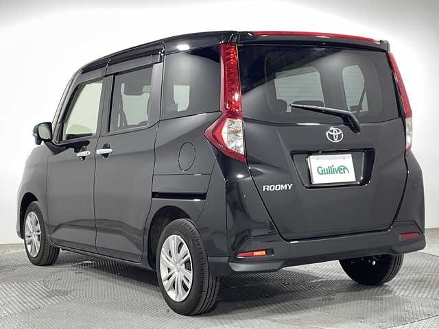 トヨタ ルーミー G 広島県 2021(令3)年 0.7万km ブラックマイカメタリック パノラミックビューモニター/純正ナビ/両側パワースライドドア/スマートアシスト/・衝突回避支援ブレーキ/・車線逸脱警報/・オートハイビーム/・誤発進抑制機能/・コーナーセンサー/LEDヘッドランプ/ETC2.0/ドライブレコーダー