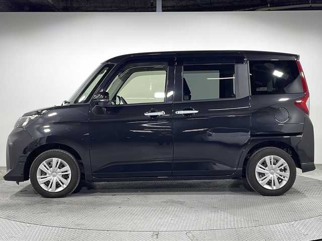トヨタ ルーミー G 広島県 2021(令3)年 0.7万km ブラックマイカメタリック パノラミックビューモニター/純正ナビ/両側パワースライドドア/スマートアシスト/・衝突回避支援ブレーキ/・車線逸脱警報/・オートハイビーム/・誤発進抑制機能/・コーナーセンサー/LEDヘッドランプ/ETC2.0/ドライブレコーダー