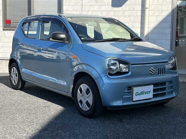 スズキ アルト L 埼玉県 2017(平29)年 9.1万km フィズブルーパールメタリック ワンオーナー　/社外LED　/リモコンキー/D席シートヒーター　/アイドリングストップ　/横滑り防止　/純正フロア　/純正オーディオ　/(FM/AM/AUX/CD)/パワーステアリング　/パワーウィンドウ　/ABS　/保証書　/取扱説明書　/スペアキー1本 /積込タイヤ4本(社外スタッドレスAW13)