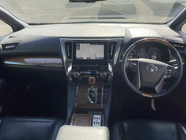 トヨタ ヴェルファイア ハイブリット エグゼクティブ ラウンジ 静岡県 2015(平27)年 16.4万km ブラック /メーカーOPナビ/地デジTV//JBLサウンドシステム//バック/全方位カメラ//両側パワースライドドア//サンルーフ//レザーシート//シートヒーター//2列目シートヒーター/　ベンチレーション//パワーバックドア//セーフティセンス//オートハイビーム//ETC//スマートキー