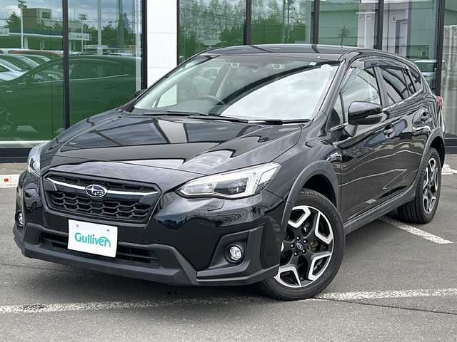 スバル ＸＶ ハイブリッド 2．0e－S アイサイト 道東・釧路十勝 2019(令1)年 3.8万km クリスタルブラックシリカ ・4WD/・純正SDナビ/（SD・ラジオ・AUX・CD・DVD・フルセグ・iPod・USB）/・バックカメラ/・アイサイト/・車線逸脱警報/・レーンキープアシスト/・X-MODE/・前席パワーシート/・ミラーヒーター/・MTモード付AT/パドルシフト/・SRH/・革巻きステアリング/・ステアリングスイッチ/・オートビーグルホールド/・LEDヘッドライト/・フォグライト/・オートライト/・電格ウィンカーミラー/・ドアバイザー/・スマートキー/・プッシュスタート