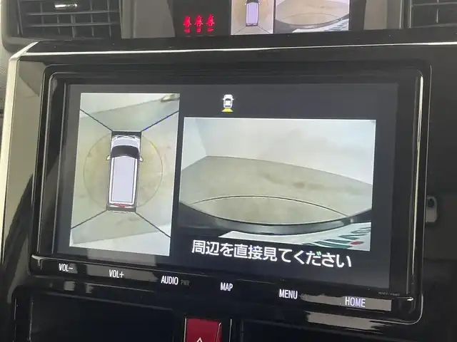 トヨタ ルーミー カスタムG－T 千葉県 2020(令2)年 4.4万km ブラックマイカメタリック 禁煙車/トヨタセーフティセンス/・先行車発進システム/・車線逸脱警報システム/・クリアランスソナー/両側電動ドア/純正9インチメモリナビ/・型番：NSZT-Y68T/・CD/DVD/Bluetooth/フルセグTV/・全方位カメラ/・ビルトインETC2.0/革巻きステアリング/・ステアリングスイッチ/クルーズコントロール/DNシートヒーター/純正フロアマット/純正ドアバイザー/純正15インチAW/電動格納ウインカーミラー/オートライト/・オートマチックハイビーム/・LEDヘッドライト/・LEDフォグランプ/アイドリングストップ/プッシュスタート/・スマートキー/・スペアキー