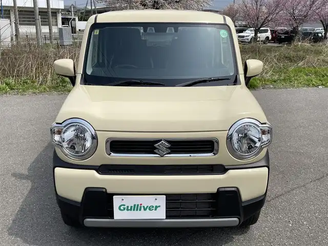 スズキ ハスラー HYBRID G 山形県 2023(令5)年 0.8万km シフォンアイボリーM デュアルカメラブレーキサポート/レーダークルーズコントロール/オートヘッドライト/シートヒーター/アイドリングストップ/コーナーセンサー/ステアリングスイッチ/電動格納ミラー/ミラーヒーター/AAC/スマートキー×2