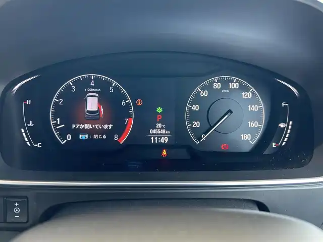 ホンダ オデッセイ アブソルート EX 愛知県 2021(令3)年 4.6万km プレミアムスパークルブラックパール ワンオーナー/純正メモリナビ(FM/AM/CD/DVD/BT/iPod/AppleCarPlay/USB/HDMI/フルセグ)/ホンダセンシング/　・後方誤発進抑制機能/　・車線維持支援システム/　・衝突軽減システム/　・アダクティブクルーズコントロール/オッドマン/クリアランスソナー・コーナーセンサー/ETC2.0/バックカメラ/純正後席モニター/ハーフレザーシート/パワーシート/シートヒーター/パワーバックドア/両側パワースライドドア/パドルシフト/ドライブレコーダー/LEDヘッドライト/フォグランプ/革巻きステアリング/純正AW18インチ/電動格納ミラー/アイドリングストップ/プッシュスタート/スマートキー/エンジンスターター/ステアリングリモコン/ハンズフリー/ABS/保証書