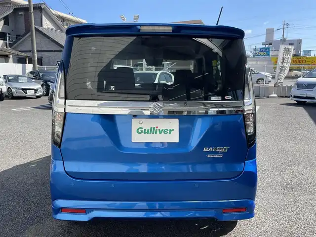 スズキ ソリオ バンディット HV MV 大分県 2022(令4)年 4.9万km スピーディーブルーM ワンオーナー/純正メーカーナビ【フルセグ/DVD/BTオーディオ】/全方位カメラ/両側パワースライドドア/純正15インチアルミホイール/レーダークルーズコントロール/衝突被害軽減ブレーキ/クリアランスソナー/レーンアシスト/ヘッドアップディスプレイ/ビルトインETC2.0/後席サーキュレーター/LEDヘッドライト/LEDフォグランプ/オートライト/ウインカーミラー/レザーステアリング/ステアリングリモコン/チルトステアリング/充電用USBソケット/前席シートヒーター/運転席シートリフター/アイドリングストップ/横滑り防止装置/リアプライバシーガラス/ドアバイザー/フロアマット/電動格納ミラー/サイド&Wエアバッグ/ABS/スマートキー×2/保証書/車両取説/ナビ取説