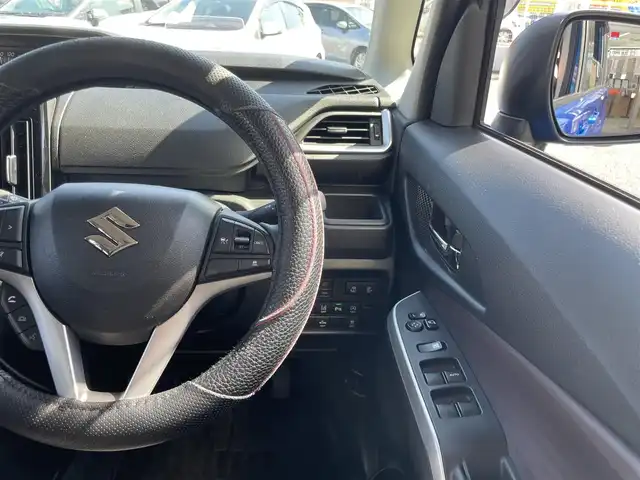 スズキ ソリオ バンディット HV MV 大分県 2022(令4)年 4.9万km スピーディーブルーM ワンオーナー/純正メーカーナビ【フルセグ/DVD/BTオーディオ】/全方位カメラ/両側パワースライドドア/純正15インチアルミホイール/レーダークルーズコントロール/衝突被害軽減ブレーキ/クリアランスソナー/レーンアシスト/ヘッドアップディスプレイ/ビルトインETC2.0/後席サーキュレーター/LEDヘッドライト/LEDフォグランプ/オートライト/ウインカーミラー/レザーステアリング/ステアリングリモコン/チルトステアリング/充電用USBソケット/前席シートヒーター/運転席シートリフター/アイドリングストップ/横滑り防止装置/リアプライバシーガラス/ドアバイザー/フロアマット/電動格納ミラー/サイド&Wエアバッグ/ABS/スマートキー×2/保証書/車両取説/ナビ取説