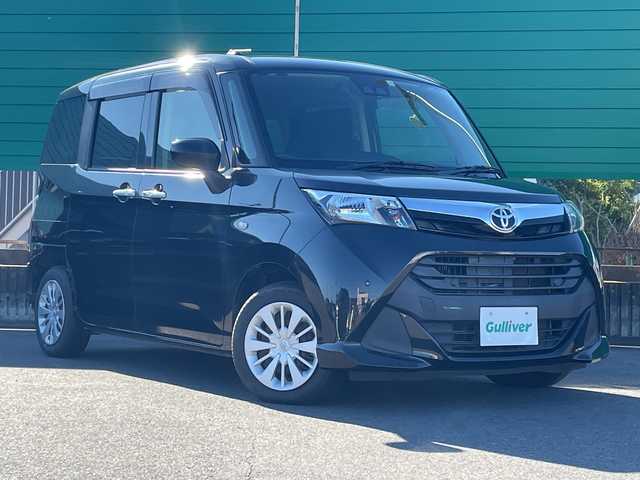 トヨタ タンク X S 茨城県 2019(平31)年 5.2万km ブラックマイカメタリック 社外ナビ/Bluetooth接続/フルセグTV/ETC/パワースライドドア/横滑り防止装置/衝突軽減システム/クリアランスソナー/アイドリングストップ/オートライト/オートマチックハイビーム/純正フロアマット/スマートキー/プッシュスタート