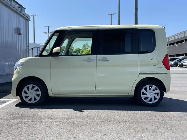 ダイハツ タント L SA 千葉県 2015(平27)年 3.9万km コットンアイボリー 禁煙車/スマートアシスト/・衝突警報機能/・衝突回避支援ブレーキ機能/・誤発進抑制機能（前方）/・先行車発進お知らせ機能/社外７インチナビ/・フルセグTV/CD/SD/両側スライドドア/エアコン/リモコンキー/パワーステアリング/パワーウインドウ/電動格納ミラー/保証書、取説/スペアキー