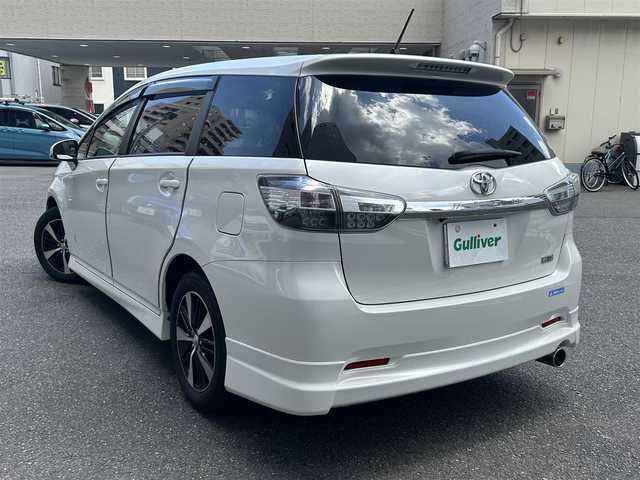 トヨタ ウィッシュ 1．8S 神奈川県 2016(平28)年 6.6万km ホワイトパールクリスタルシャイン ワンオーナー/モデリスタエアロ/モデリスタスポーツマフラー/ALPINE製メモリーナビ/・フルセグTV/・CD/DVD/SD/・Bluetooth/・AM/FM/バックカメラ/ビルトインETC/社外前後ドライブレコーダー/社外オートクルーズスロットルコントローラー/純正インパネボックスリッド/パドルシフト/MT付きAT/スマートキーｘ２/取扱説明書/保証書