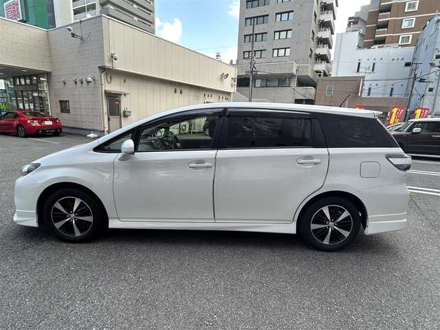 トヨタ ウィッシュ 1．8S 神奈川県 2016(平28)年 6.6万km ホワイトパールクリスタルシャイン ワンオーナー/モデリスタエアロ/モデリスタスポーツマフラー/ALPINE製メモリーナビ/・フルセグTV/・CD/DVD/SD/・Bluetooth/・AM/FM/バックカメラ/ビルトインETC/社外前後ドライブレコーダー/社外オートクルーズスロットルコントローラー/純正インパネボックスリッド/パドルシフト/MT付きAT/スマートキーｘ２/取扱説明書/保証書