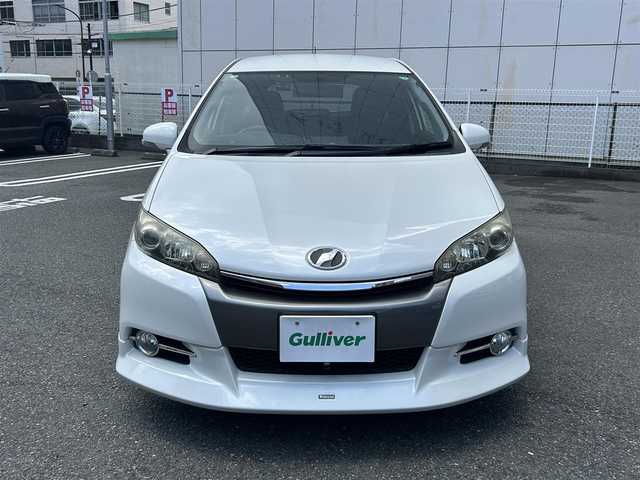 トヨタ ウィッシュ 1．8S 神奈川県 2016(平28)年 6.6万km ホワイトパールクリスタルシャイン ワンオーナー/モデリスタエアロ/モデリスタスポーツマフラー/ALPINE製メモリーナビ/・フルセグTV/・CD/DVD/SD/・Bluetooth/・AM/FM/バックカメラ/ビルトインETC/社外前後ドライブレコーダー/社外オートクルーズスロットルコントローラー/純正インパネボックスリッド/パドルシフト/MT付きAT/スマートキーｘ２/取扱説明書/保証書