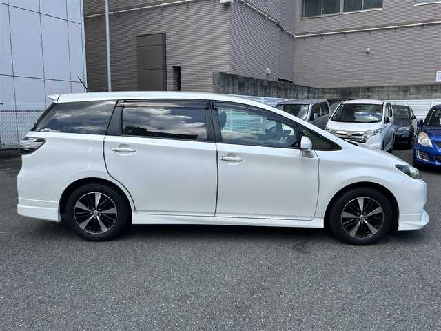 トヨタ ウィッシュ 1．8S 神奈川県 2016(平28)年 6.6万km ホワイトパールクリスタルシャイン ワンオーナー/モデリスタエアロ/モデリスタスポーツマフラー/ALPINE製メモリーナビ/・フルセグTV/・CD/DVD/SD/・Bluetooth/・AM/FM/バックカメラ/ビルトインETC/社外前後ドライブレコーダー/社外オートクルーズスロットルコントローラー/純正インパネボックスリッド/パドルシフト/MT付きAT/スマートキーｘ２/取扱説明書/保証書