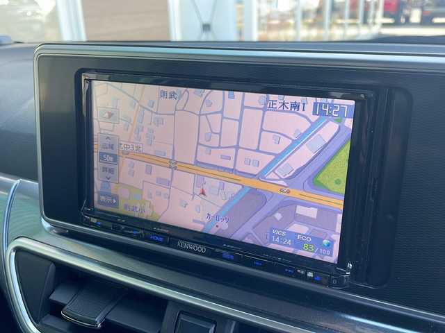 ダイハツ キャスト アクティバ G SAⅡ 岐阜県 2016(平28)年 3.3万km パールホワイトⅢ 禁煙車/純正ナビ/AM/FM/CD/DVD/BT/フルセグTV/バックカメラ/衝突軽減ブレーキ/プッシュスタート/スマートキー/スペアキー/オートライト/LEDヘッドライト/フォグランプ/純正アルミホイール/純正フロアマット/純正ドアバイザー/ECO IDLE