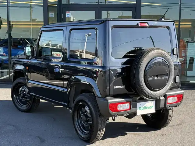 スズキ ジムニー XL 栃木県 2025(令7)年 0.1千km ブルーイッシュブラックパール3 デュアルセンサーブレーキサポート/レーンアラート/バックソナー/シートヒーター/ダウンヒルアシスト/ミラーヒーター/スマートキー×2