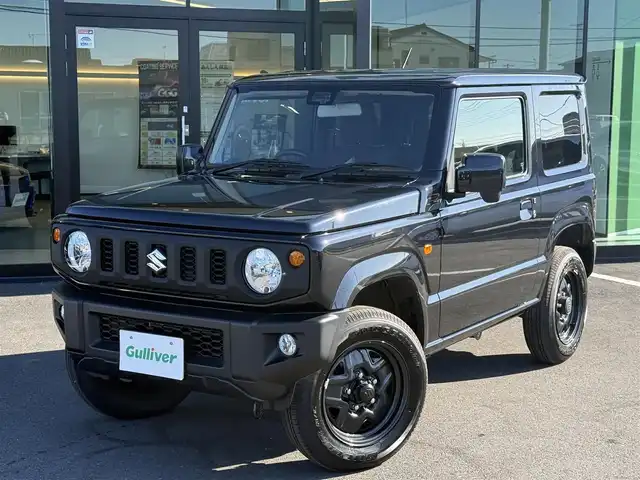 スズキ ジムニー XL 栃木県 2025(令7)年 0.1千km ブルーイッシュブラックパール3 デュアルセンサーブレーキサポート/レーンアラート/バックソナー/シートヒーター/ダウンヒルアシスト/ミラーヒーター/スマートキー×2