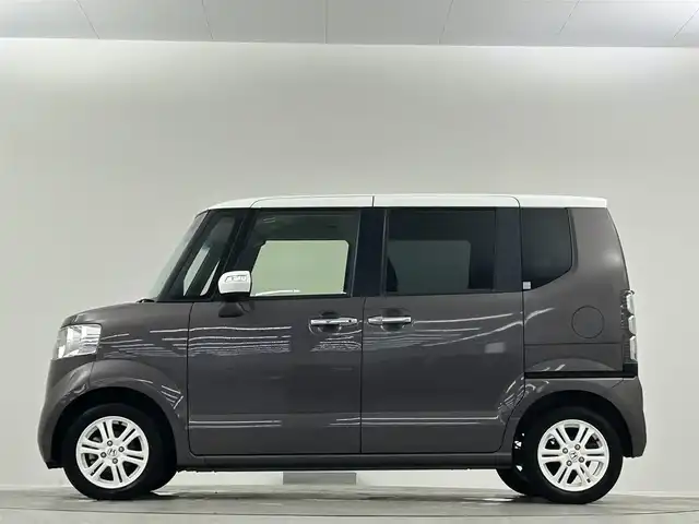 ホンダ Ｎ ＢＯＸ 2トーン G ターボ SSパッケージ 埼玉県 2014(平26)年 1.3万km プレミアムブロンズパール ワンオーナー　純正ナビ　Bカメラ　ビルトインETC　両側パワスラ　クルコン　シートヒーター　HIDオートライト　パドルシフト　純正AW14インチ　スペアキー