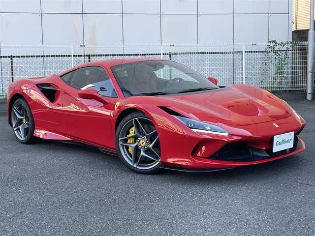 フェラーリ Ｆ８ トリブート 神奈川県 2022(令4)年 0.5万km ROSSO CORSA ワンオーナー/外装色：ROSSO CORSA/内装色：ROSSO FERRARI/オプション/ADAS FULLPACK/アダプティブフロントライトシステム/イエローブレーキキャリパー/カーボンファイバーサイドエアスプリッター/カーボンファイバーエンジンカバー/運転席エリアカーボンファイバー/カーボンファイバーセントラルブリッジ/サスペンションリフター/パーキングカメラ/フロントリアパーキングセンサー/20インチDARK FORGEDホイール/イエローレブカウンター/フルエレクトリックシート/レッドエアベントグリップオンダッシュボード