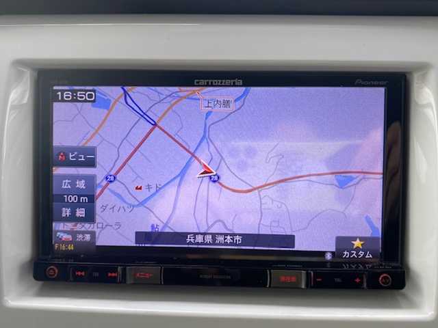 スズキ ハスラー G 兵庫県 2015(平27)年 6.8万km クールカーキPM 社外ナビ/・ブルートゥース/・フルセグTV/・CD/DVD/・AM/FM/衝突被害軽減システム/アイドリングストップ/横滑り防止/レーダーサポートブレーキ/純正アルミホイル/純正フロアマット/エアシート/スマートキー/キセノンライト
