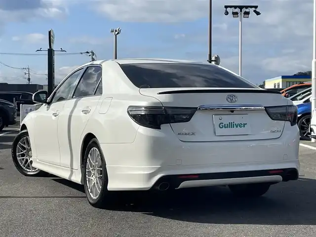 トヨタ マークＸ 250G 長崎県 2017(平29)年 8.9万km ホワイトパールクリスタルシャイン 純正SDナビ/CD/DVD/BT/フルセグTV/バックカメラ/D席パワーシート/プリクラッシュセーフティシステム/レーダークルーズコントロール/モデリスタエアロ/ドライブレコーダー/LEDオートヘッドライト/社外17インチAW/ビルトインETC2.0