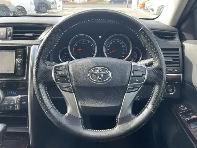 トヨタ マークＸ 250G 長崎県 2017(平29)年 8.9万km ホワイトパールクリスタルシャイン 純正SDナビ/CD/DVD/BT/フルセグTV/バックカメラ/D席パワーシート/プリクラッシュセーフティシステム/レーダークルーズコントロール/モデリスタエアロ/ドライブレコーダー/LEDオートヘッドライト/社外17インチAW/ビルトインETC2.0