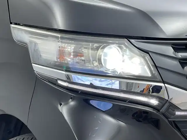 ホンダ Ｎ ＷＧＮ カスタム G 新潟県 2014(平26)年 9.7万km スマートブラック 社外SDナビ/バックモニター/純正フロアマット/ハーフレザーシート/社外16インチAW夏タイヤ/横滑り防止機能