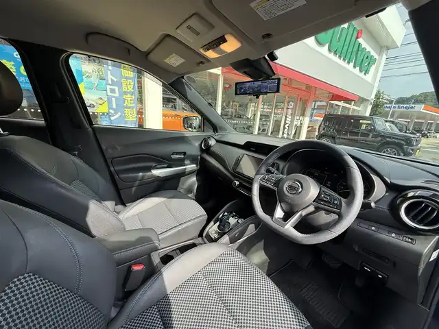 日産 キックス X 長崎県 2021(令3)年 3.2万km ダークブルー 登録時31576km/純正ナビ/・Bluetoothaudio/・TV/・DVD/全方位カメラ/プロパイロット/前後ドライブレコーダー/デジタルインナーミラー/ビルトインETC/ルーフレール/ドアバイザー