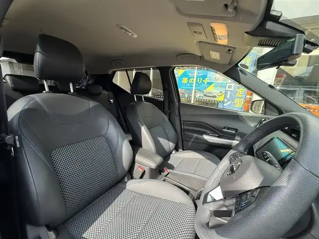 日産 キックス X 長崎県 2021(令3)年 3.2万km ダークブルー 登録時31576km/純正ナビ/・Bluetoothaudio/・TV/・DVD/全方位カメラ/プロパイロット/前後ドライブレコーダー/デジタルインナーミラー/ビルトインETC/ルーフレール/ドアバイザー