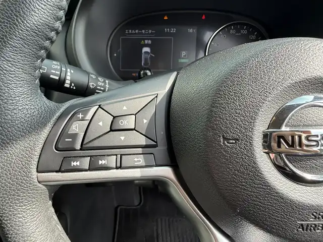 日産 キックス X 長崎県 2021(令3)年 3.2万km ダークブルー 登録時31576km/純正ナビ/・Bluetoothaudio/・TV/・DVD/全方位カメラ/プロパイロット/前後ドライブレコーダー/デジタルインナーミラー/ビルトインETC/ルーフレール/ドアバイザー