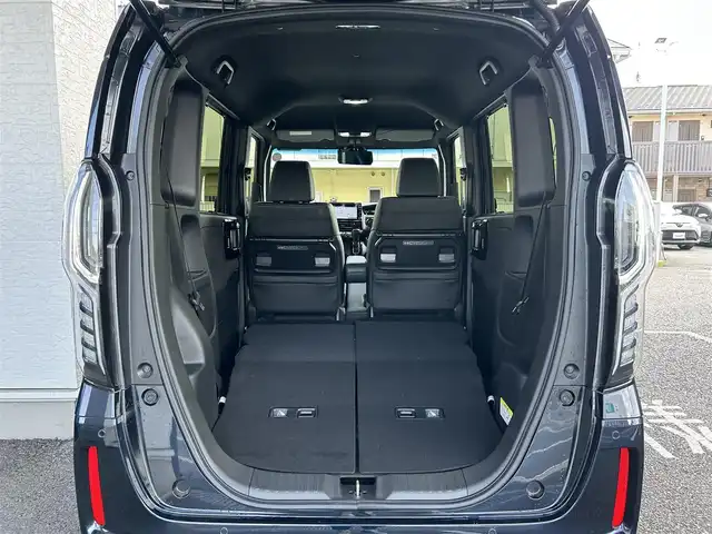 ホンダ Ｎ ＢＯＸ カスタム L ターボ 神奈川県 2022(令4)年 2.3万km ミッドナイトブルービームM ワンオーナー/純正ナビ/フルセグTV/バックカメラ/両側パワースライド/クルーズコントロール/パドルシフト/ハーフレザー/前席シートヒーター/ETC/前後ドライブレコーダー/コーナーセンサー/スマートキー/スペアキー×1/純正フロアマット/純正AW/取扱説明書/保証書