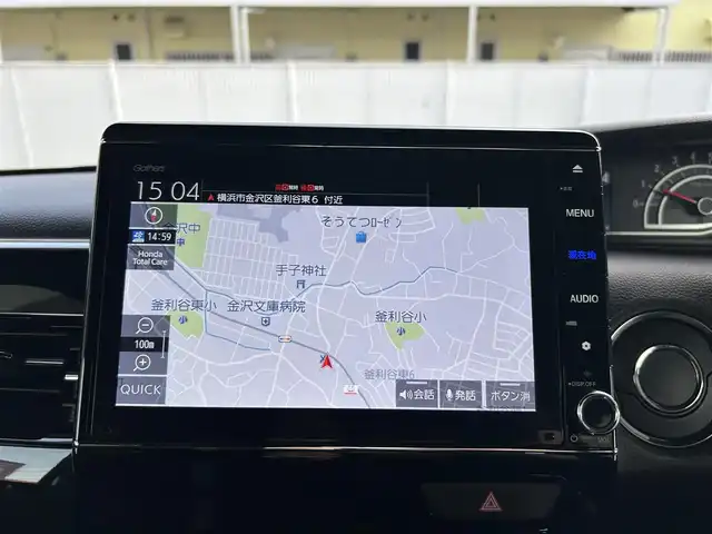 ホンダ Ｎ ＢＯＸ カスタム L ターボ 神奈川県 2022(令4)年 2.3万km ミッドナイトブルービームM ワンオーナー/純正ナビ/フルセグTV/バックカメラ/両側パワースライド/クルーズコントロール/パドルシフト/ハーフレザー/前席シートヒーター/ETC/前後ドライブレコーダー/コーナーセンサー/スマートキー/スペアキー×1/純正フロアマット/純正AW/取扱説明書/保証書