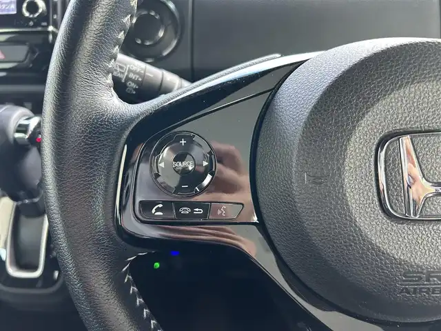 ホンダ Ｎ ＢＯＸ カスタム L ターボ 神奈川県 2022(令4)年 2.3万km ミッドナイトブルービームM ワンオーナー/純正ナビ/フルセグTV/バックカメラ/両側パワースライド/クルーズコントロール/パドルシフト/ハーフレザー/前席シートヒーター/ETC/前後ドライブレコーダー/コーナーセンサー/スマートキー/スペアキー×1/純正フロアマット/純正AW/取扱説明書/保証書