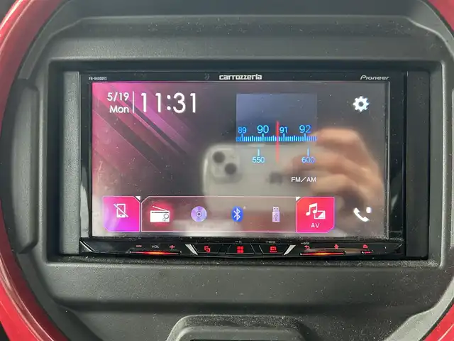 スズキ ハスラー HYBRID X ターボ 佐賀県 2020(令2)年 5.4万km フェニックスレッドパール/ガンメタリック2トーンルーフ デュアルカメラブレーキサポート/追従クルーズコントロール/バックセンサー/社外ディスプレイオーディオ/・バックカメラ/・BT/CD/シートヒーター/前後ドラレコ(ZDR025)/LEDヘッドライト/オートライト/フォグランプ/プッシュスタート/ETC/革巻きステアリング/パドルシフト/社外18インチAW/スペアキー×１/取扱説明書