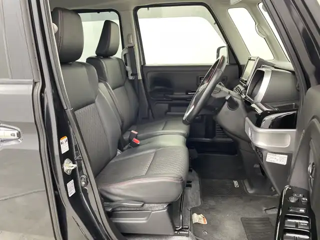 スズキ スペーシア カスタム HYBRID XS 群馬県 2021(令3)年 3.9万km ブルーイッシュブラックパール3 8インチ純正ナビ/ドラレコ前後/バックカメラ/全方位カメラ/LEDhヘッドライト/シートヒーター/ハーフレザーシート/両側パワースライドドア