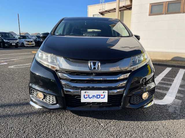 ホンダ オデッセイ アブソルート EX 東京都 2014(平26)年 10.8万km クリスタルブラックパール (株)IDOMが運営する【じしゃロン国分寺店】の自社ローン対象車両になります。こちらは現金ご利用時の価格です。自社ローンご希望の方は別途その旨お申付け下さい。/衝突被害軽減ブレーキシステム(CMBS)/マルチビューカメラシステム/両側パワースライドドア/純正インターメモリナビ/フルセグテレビ/フリップダウンモニター/2列目オットマン/クルーズコントロール/純正18インチアルミ/スマートキー/パドルシフト/ステアリングスイッチ/LED/ETC