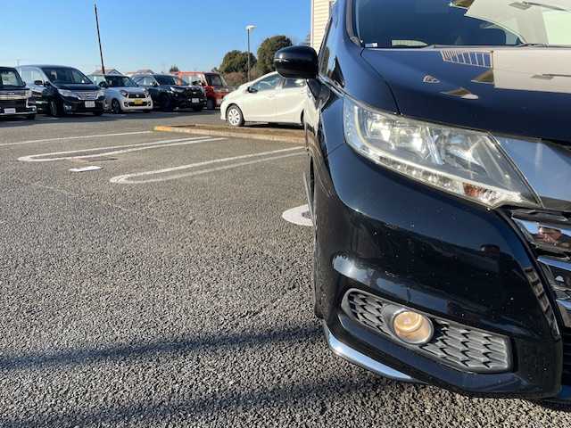 ホンダ オデッセイ アブソルート EX 東京都 2014(平26)年 10.8万km クリスタルブラックパール (株)IDOMが運営する【じしゃロン国分寺店】の自社ローン対象車両になります。こちらは現金ご利用時の価格です。自社ローンご希望の方は別途その旨お申付け下さい。/衝突被害軽減ブレーキシステム(CMBS)/マルチビューカメラシステム/両側パワースライドドア/純正インターメモリナビ/フルセグテレビ/フリップダウンモニター/2列目オットマン/クルーズコントロール/純正18インチアルミ/スマートキー/パドルシフト/ステアリングスイッチ/LED/ETC