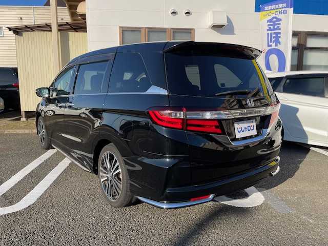 ホンダ オデッセイ アブソルート EX 東京都 2014(平26)年 10.8万km クリスタルブラックパール (株)IDOMが運営する【じしゃロン国分寺店】の自社ローン対象車両になります。こちらは現金ご利用時の価格です。自社ローンご希望の方は別途その旨お申付け下さい。/衝突被害軽減ブレーキシステム(CMBS)/マルチビューカメラシステム/両側パワースライドドア/純正インターメモリナビ/フルセグテレビ/フリップダウンモニター/2列目オットマン/クルーズコントロール/純正18インチアルミ/スマートキー/パドルシフト/ステアリングスイッチ/LED/ETC