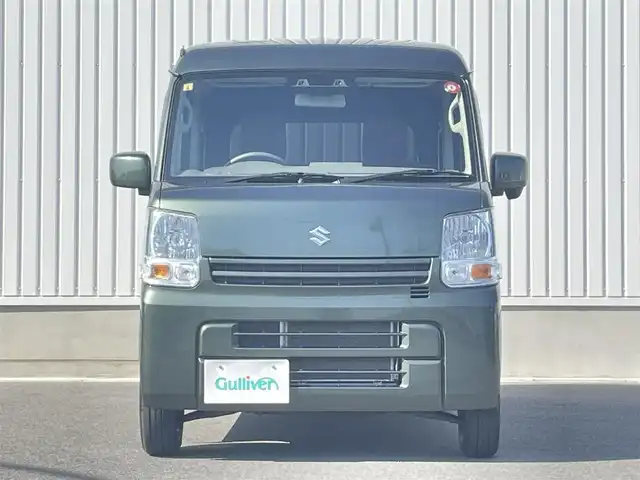 スズキ エブリイ JOIN 群馬県 2021(令3)年 0.7万km クールカーキPM 純正オーディオ(FM/AM/AUX/CD)/ポータブルナビ/ワンオーナー/衝突軽減ブレーキ/コーナーセンサー/オートライト/電動格納ミラー/両側スライドドア/純正フロアマット/純正ホイールキャップ/純正ドアバイザー/パワーウィンドウ/パワーステアリング/保証書/取扱説明書