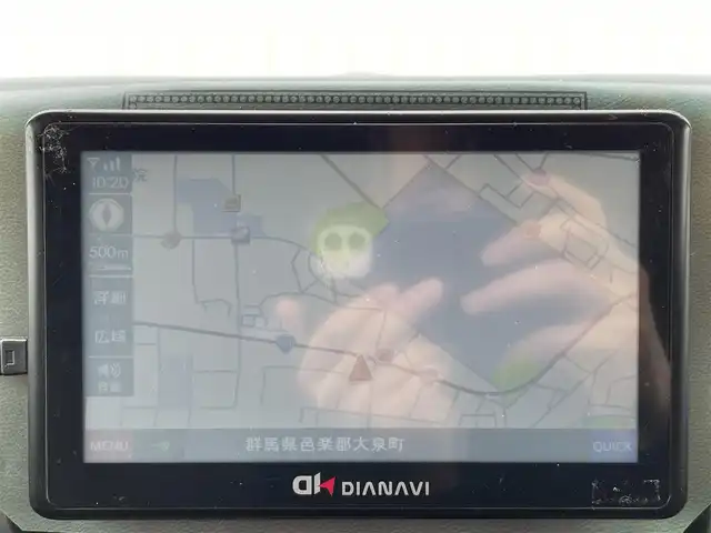 スズキ エブリイ JOIN 群馬県 2021(令3)年 0.7万km クールカーキPM 純正オーディオ(FM/AM/AUX/CD)/ポータブルナビ/ワンオーナー/衝突軽減ブレーキ/コーナーセンサー/オートライト/電動格納ミラー/両側スライドドア/純正フロアマット/純正ホイールキャップ/純正ドアバイザー/パワーウィンドウ/パワーステアリング/保証書/取扱説明書