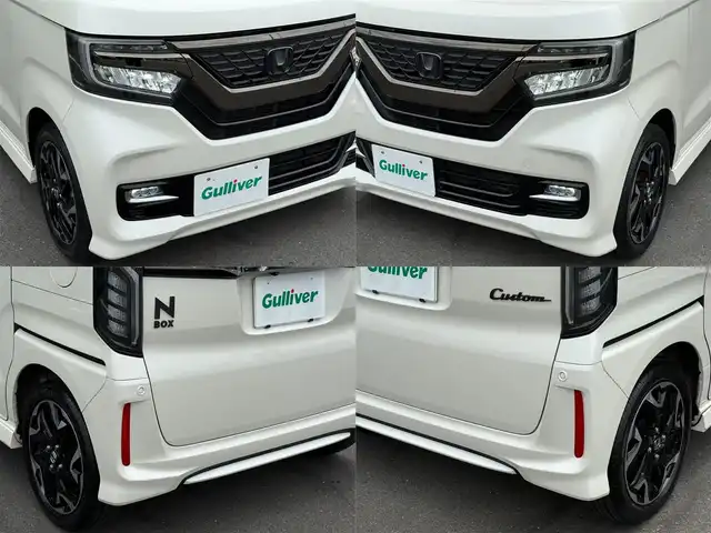 ホンダ Ｎ ＢＯＸ カスタム G L ターボ ホンダセンシング 栃木県 2017(平29)年 4.2万km プレミアムホワイトパールⅡ ツートンカラー/Gathersナビ/Bluetoothオーディオ/バックカメラ/CD/DVD再生機能/フルセグtv走行中視聴可/ステアリングリモコン/ホンダセンシング /レーダークルーズコントロール/レーンキープアシストシステム/バックソナー/両側パワースライドドア /ハーフレザーシート/LEDヘッドライト&フォグ/シーケンシャルウインカー/ビルトインETC/USB入力×2/スマートキー×2